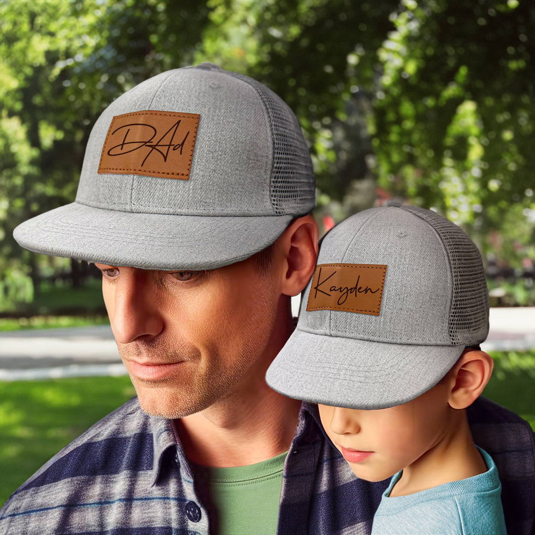Casquette de baseball extérieure d'été personnalisée - Papa et moi