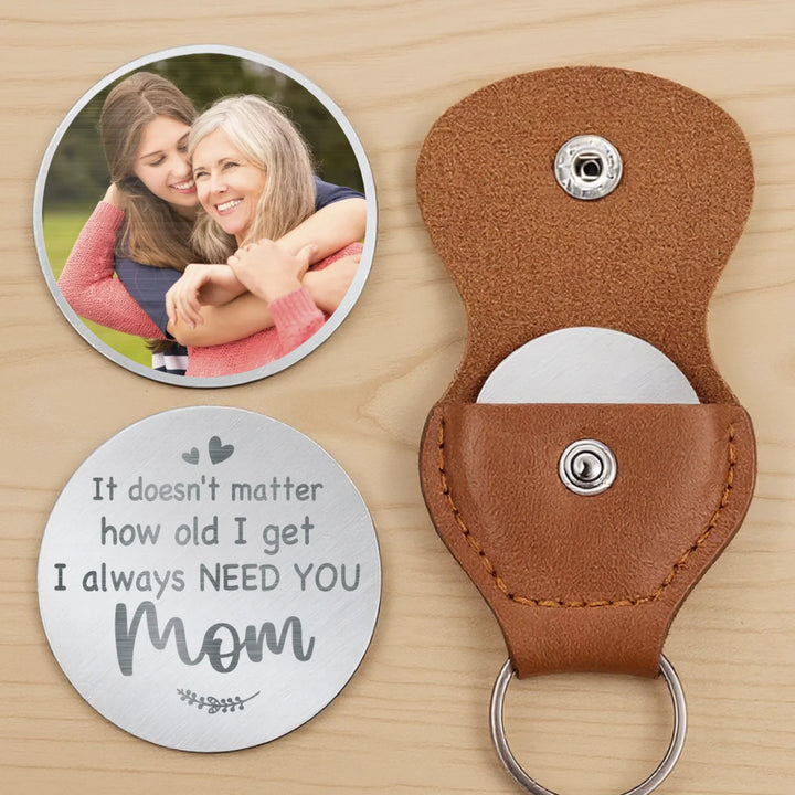 Photo personnalisée : Ton amour grandit avec moi - Pochette personnalisée pour la famille