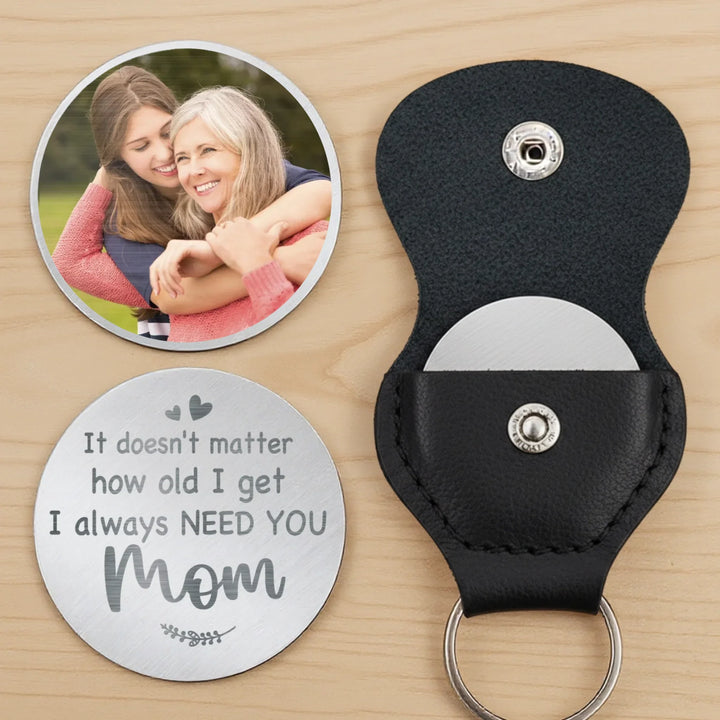Photo personnalisée : Ton amour grandit avec moi - Pochette personnalisée pour la famille