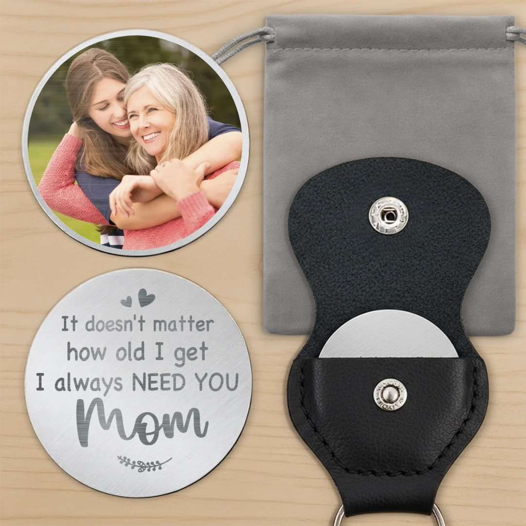 Photo personnalisée : Ton amour grandit avec moi - Pochette personnalisée pour la famille