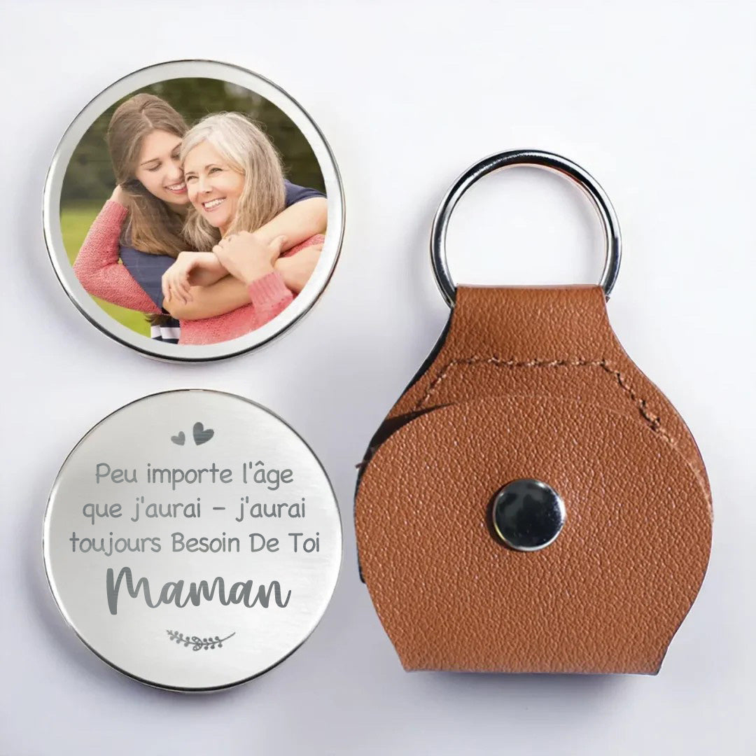Photo personnalisée : Ton amour grandit avec moi - Pochette personnalisée pour la famille