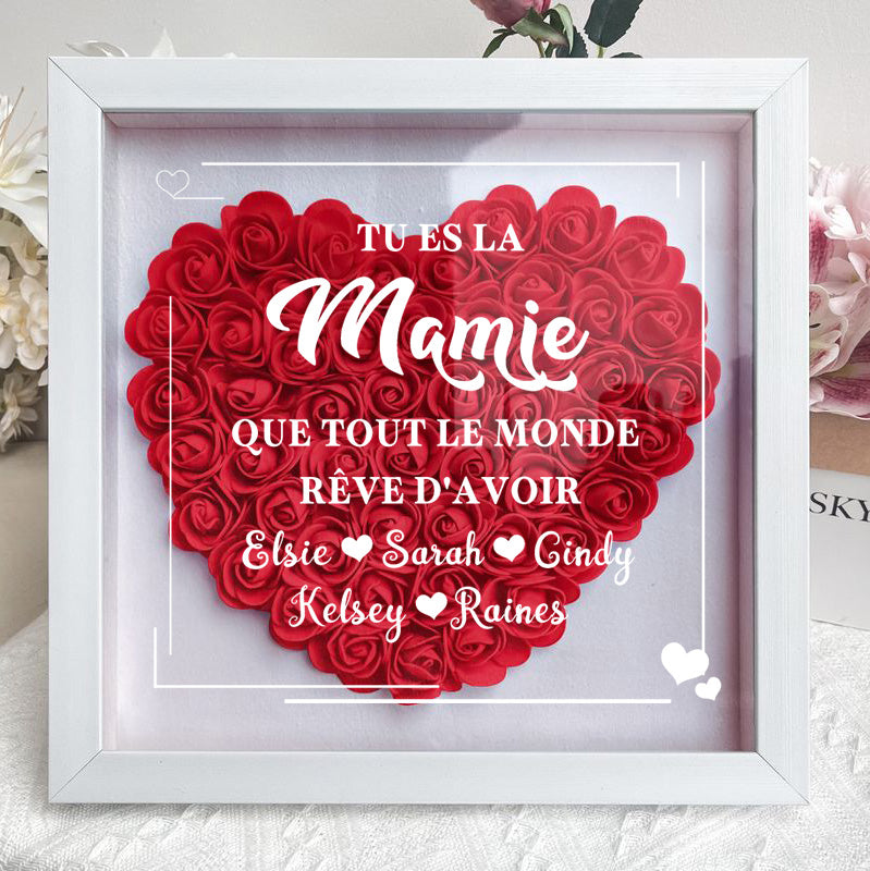 TU ES LA Maman QUE TOUT LE MONDE RÊVE D'AVOIR-Boîte à fleurs pour maman/mamie