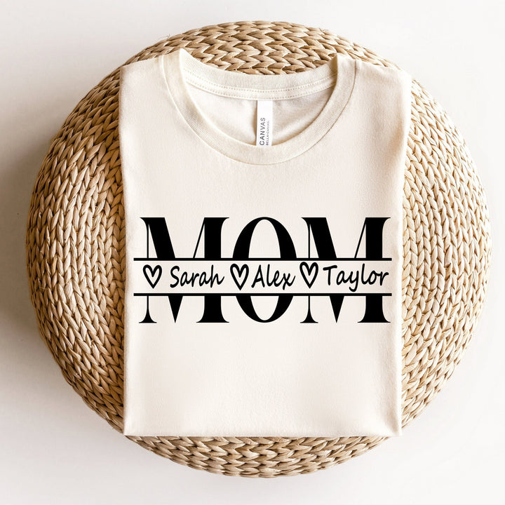 Sweatshirt Personnalisé Maman avec Noms - Confort Personnalisé