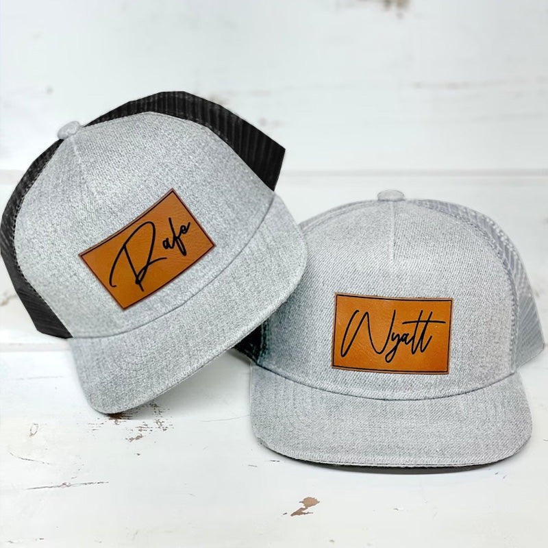 Casquette de baseball extérieure d'été personnalisée - Papa et moi