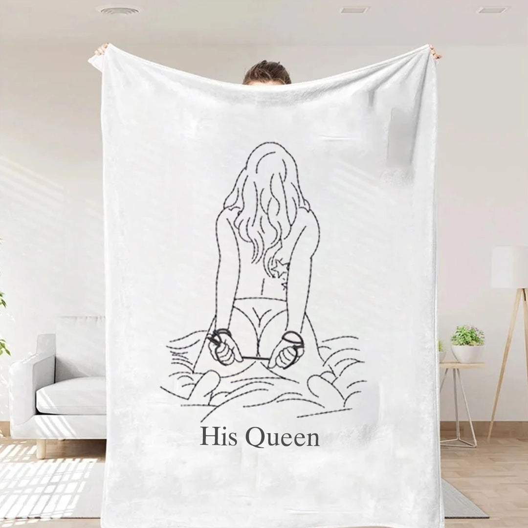 Couverture photo personnalisée sexy – Cadeau d'anniversaire personnalisé pour lui