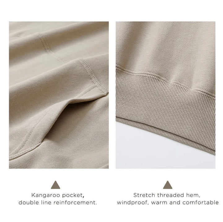 Sweatshirts assortis pour couples  avec photo brodée personnalisée