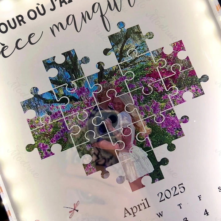 Le jour où j'ai retrouvé la pièce manquante du miroir magique - Cadeau personnalisé