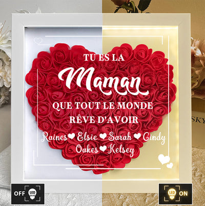 TU ES LA Maman QUE TOUT LE MONDE RÊVE D'AVOIR-Boîte à fleurs pour maman/mamie