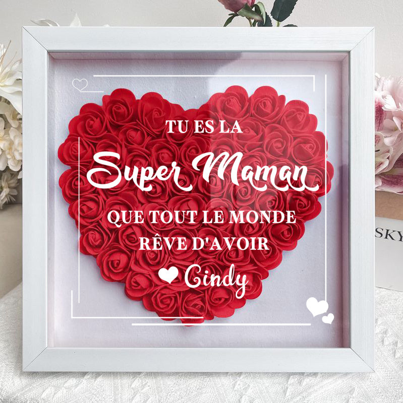 TU ES LA Maman QUE TOUT LE MONDE RÊVE D'AVOIR-Boîte à fleurs pour maman/mamie