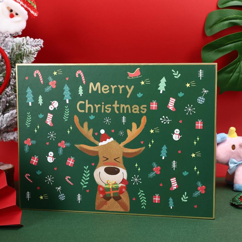 Grand coffret cadeau de Noël limité en forme de cerf