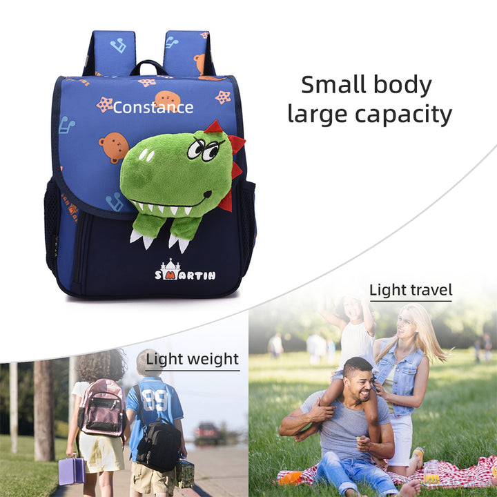 Cartable Sac à Dos Dinosaure pour Enfant 1 Prénom Personnalisé Sac maternelle