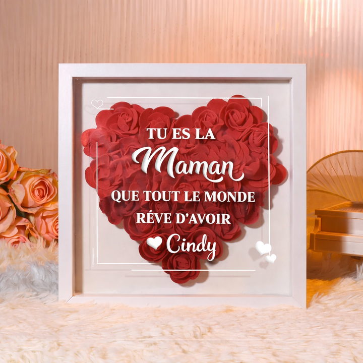 TU ES LA Maman QUE TOUT LE MONDE RÊVE D'AVOIR-Boîte à fleurs pour maman/mamie