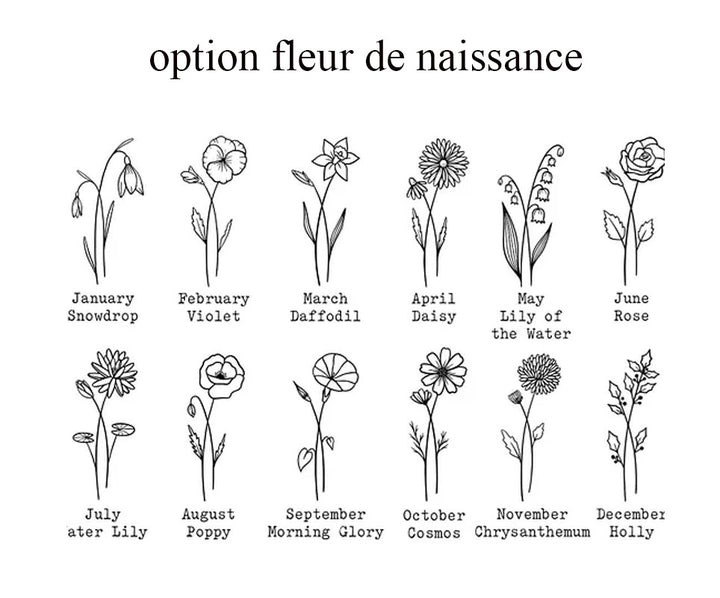 Tasse à café en verre avec fleurs de naissance