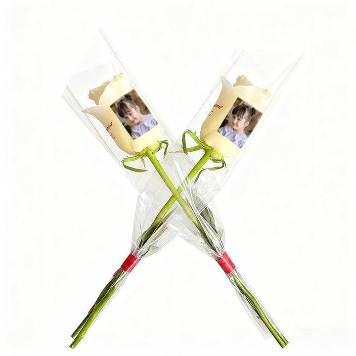 💖Belle rose photo personnalisée🌹