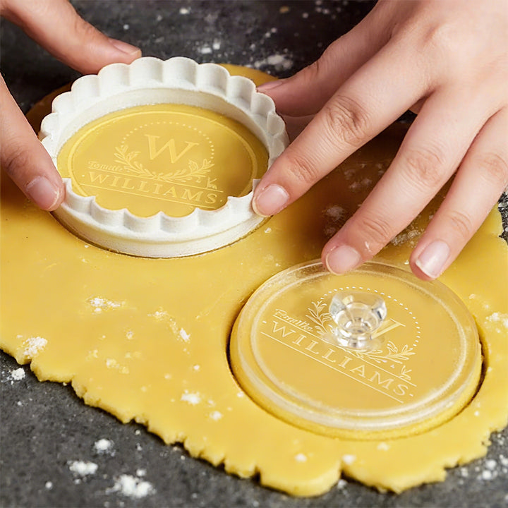 2025 Tampon à biscuits acrylique de Noël personnalisé