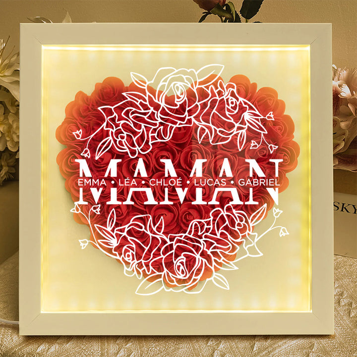 Boîte à fleurs pour maman/mamie,Bonne fête des mères