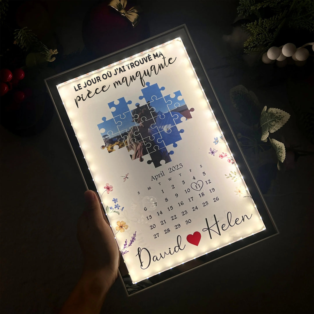 Le jour où j'ai retrouvé la pièce manquante du miroir magique - Cadeau personnalisé