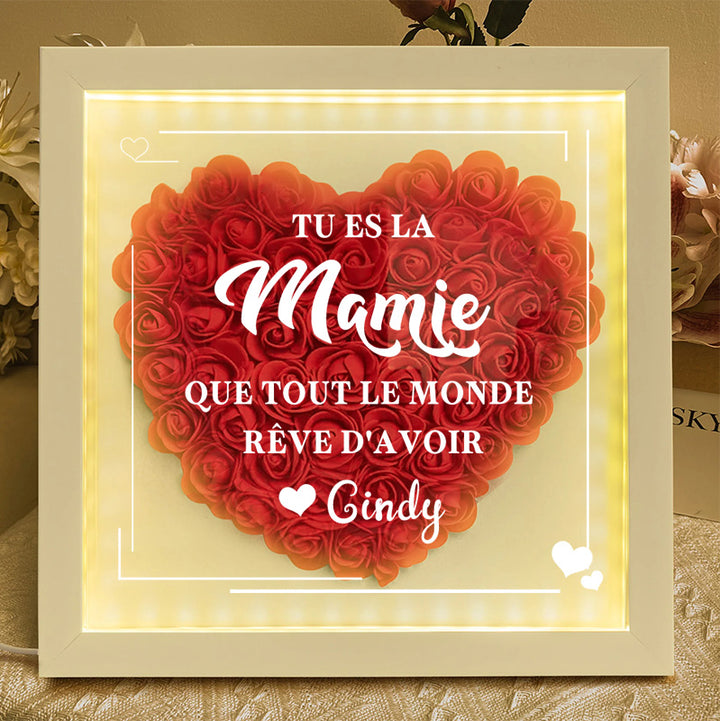 TU ES LA Maman QUE TOUT LE MONDE RÊVE D'AVOIR-Boîte à fleurs pour maman/mamie