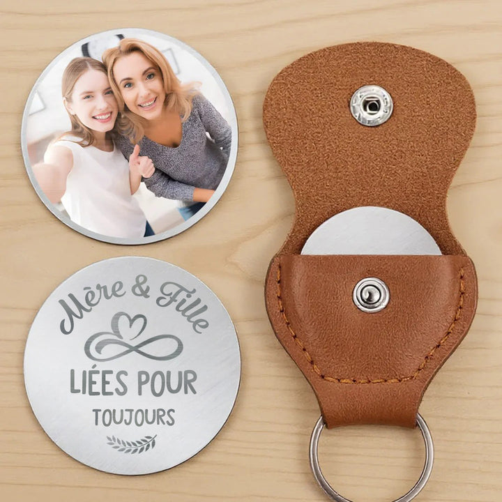 Photo personnalisée, un lien du cœur pour toujours - Pochette personnalisée pour la famille