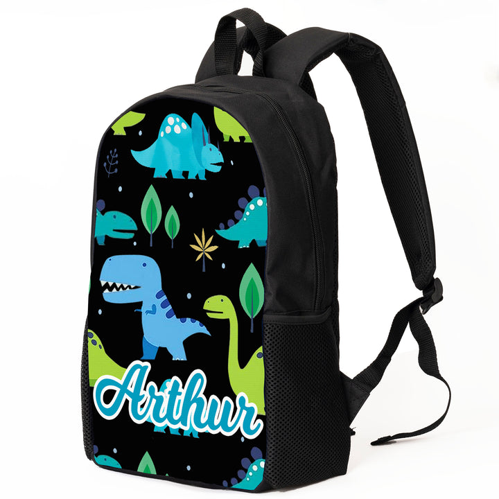 Sac à Dos Dinosaure pour Enfant 1 Prénom Personnalisé Cartable Sac maternelle