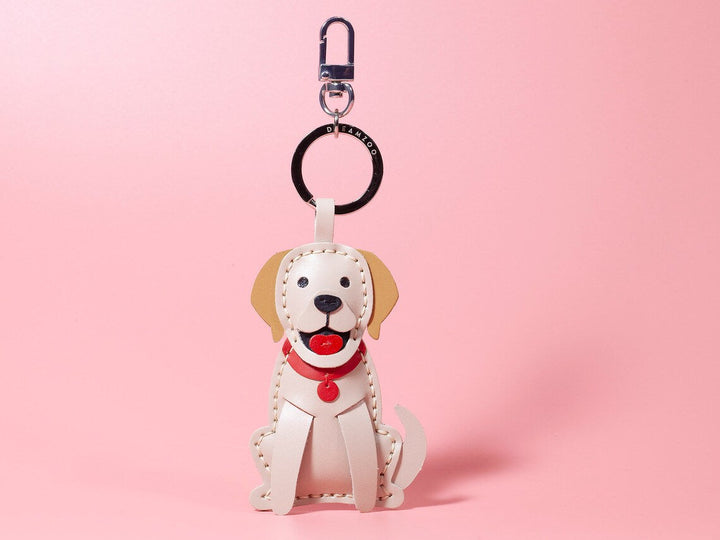 Porte-clés personnalisé en cuir avec portrait d'animal de compagnie, breloque de sac, cadeau commémoratif de Noël pour les amoureux des chiens et des chiens