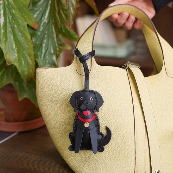 Porte-clés personnalisé en cuir avec portrait d'animal de compagnie, breloque de sac, cadeau commémoratif de Noël pour les amoureux des chiens et des chiens
