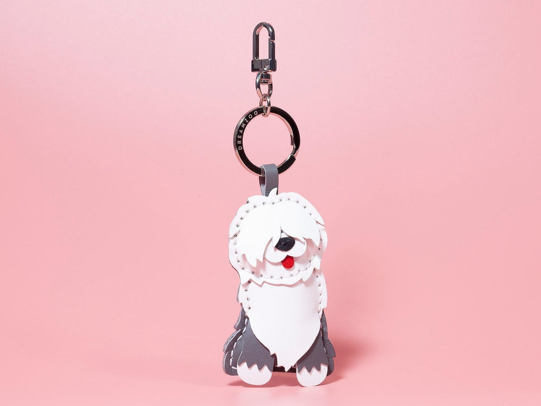 Porte-clés personnalisé en cuir avec portrait d'animal de compagnie, breloque de sac, cadeau commémoratif de Noël pour les amoureux des chiens et des chiens