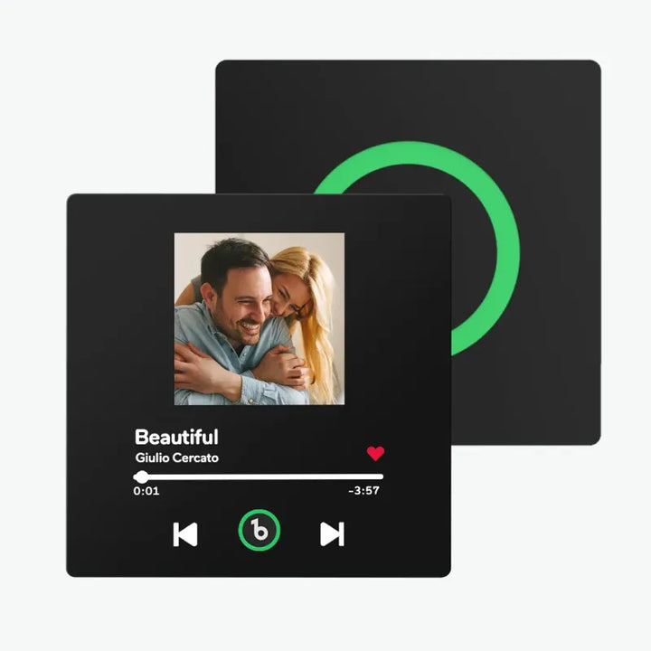 Aimants photo personnalisés pour réfrigérateur avec chansons