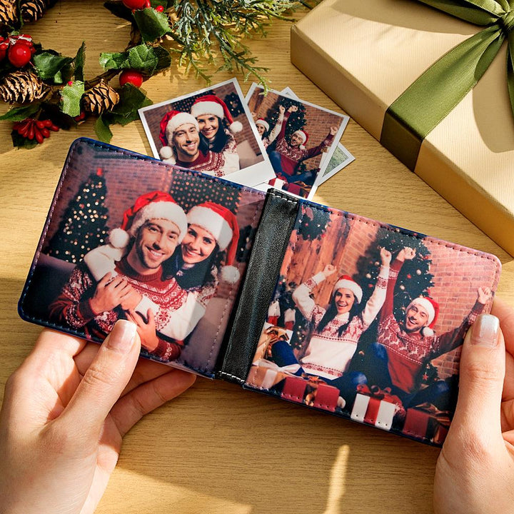 Portefeuille photo personnalisé recto-verso personnalisé