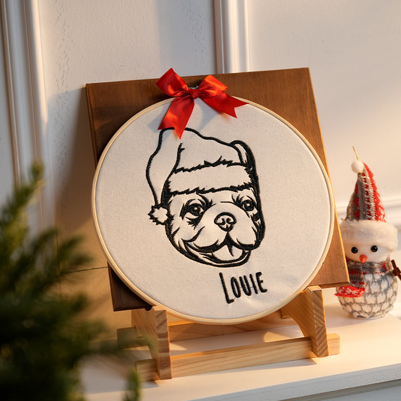 Portraits personnalisés de silhouettes d'animaux de compagnie - Décorations de Noël et cadeaux souvenirs