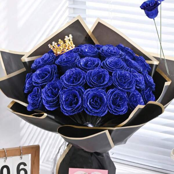 Bouquet de roses scintillantes - Cadeau d'anniversaire 🔥
