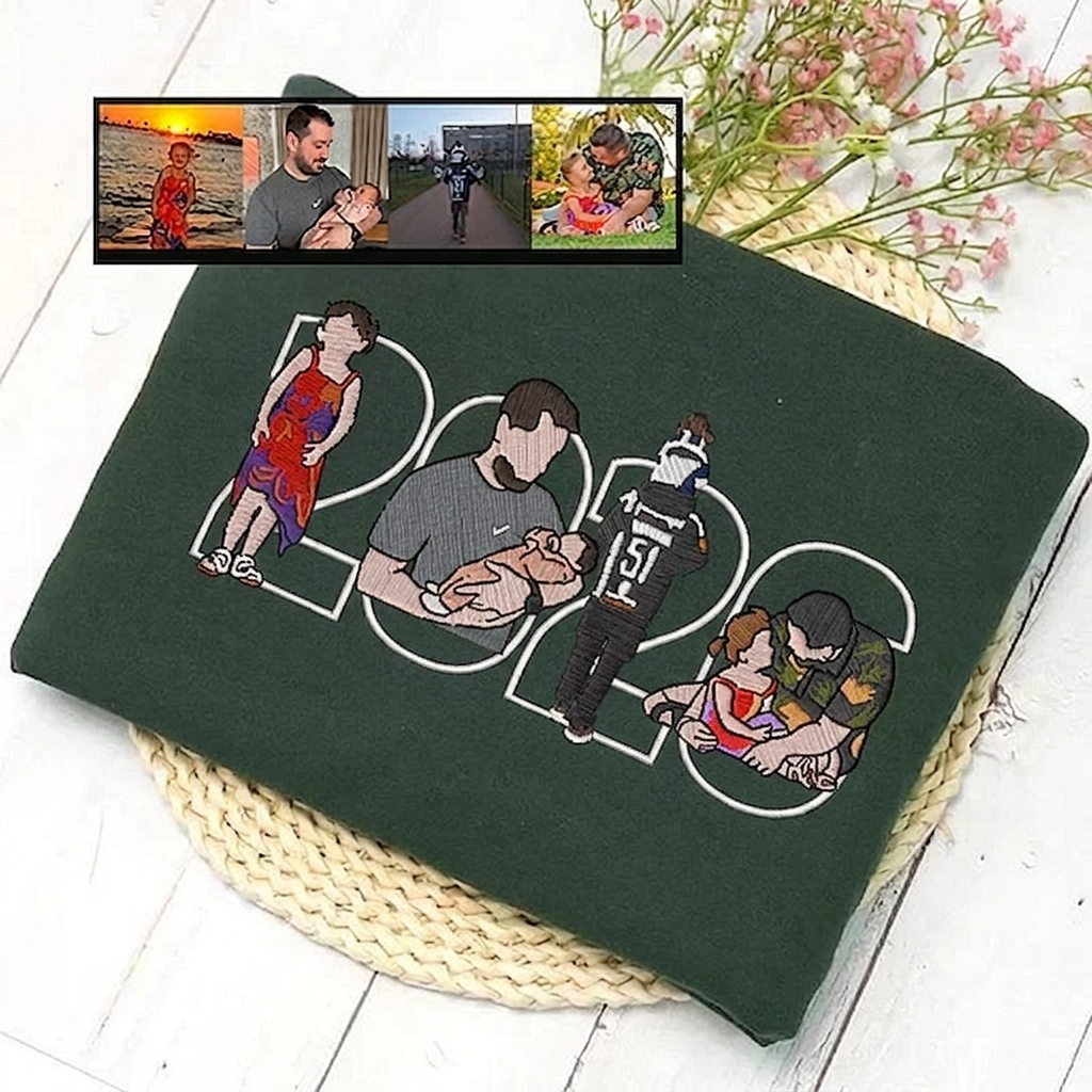 Sweat-shirt brodé Maman personnalisé – Cadeau Fête des Mères