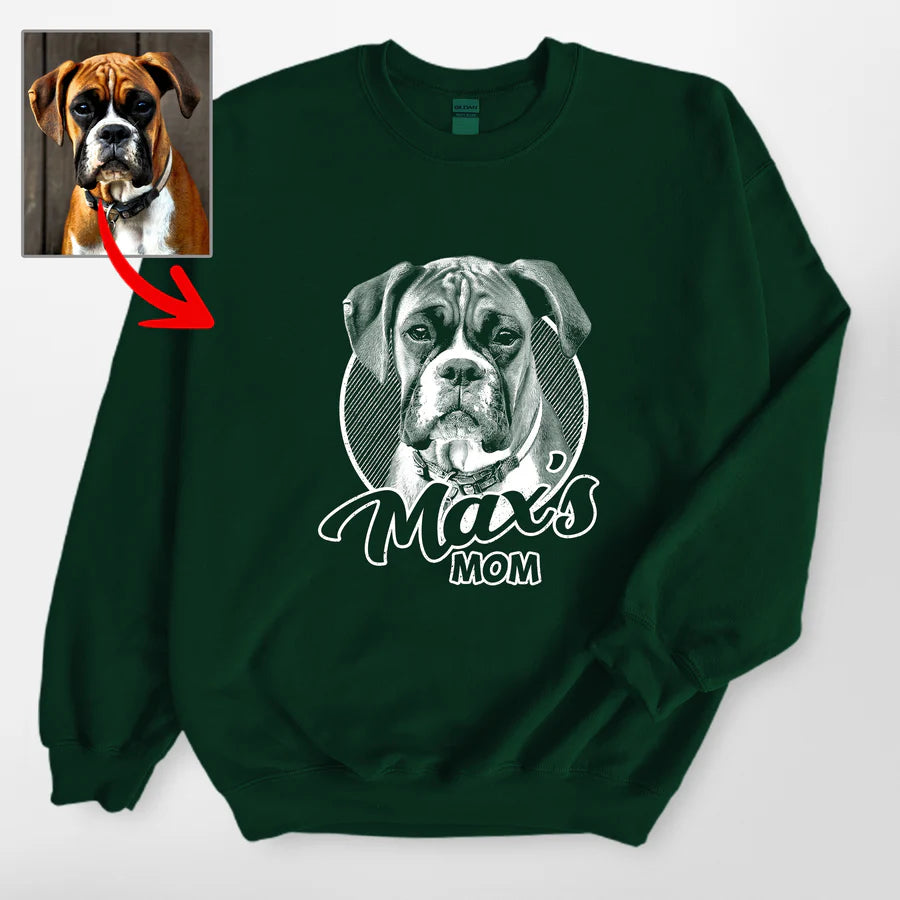 Sweat-shirts personnalisés avec portrait d'animaux de compagnie
