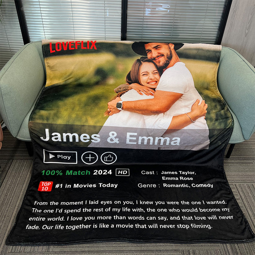 Couverture photo personnalisée du film Loveflix
