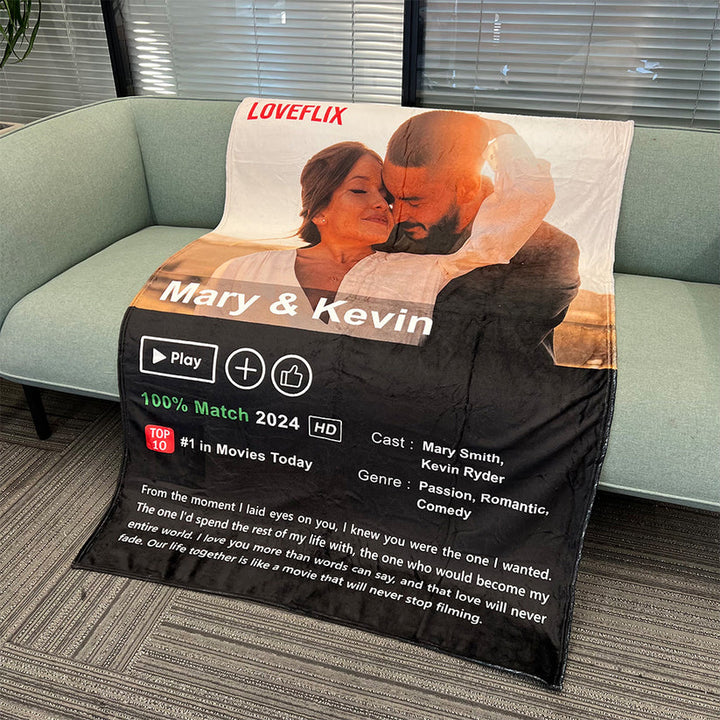 Couverture photo personnalisée du film Loveflix