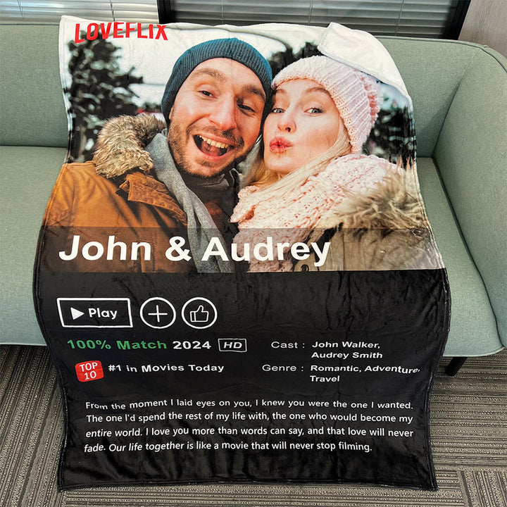 Couverture photo personnalisée du film Loveflix