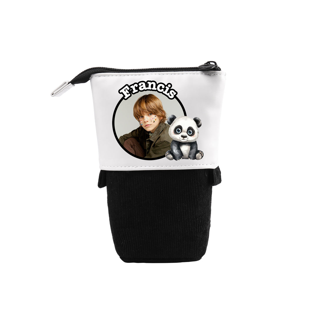 Trousse Personnalisée avec Photo et Prénom, Motif Animal au choix | Cadeaux Rentrée Scolaire
