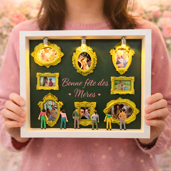 Cadre photo style musée - Bonne fête des Mères
