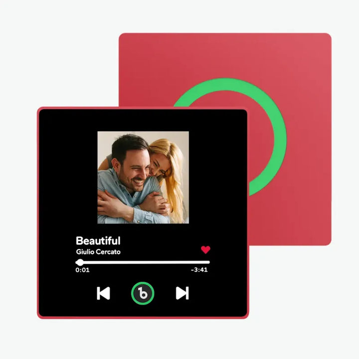 Aimants photo personnalisés pour réfrigérateur avec chansons