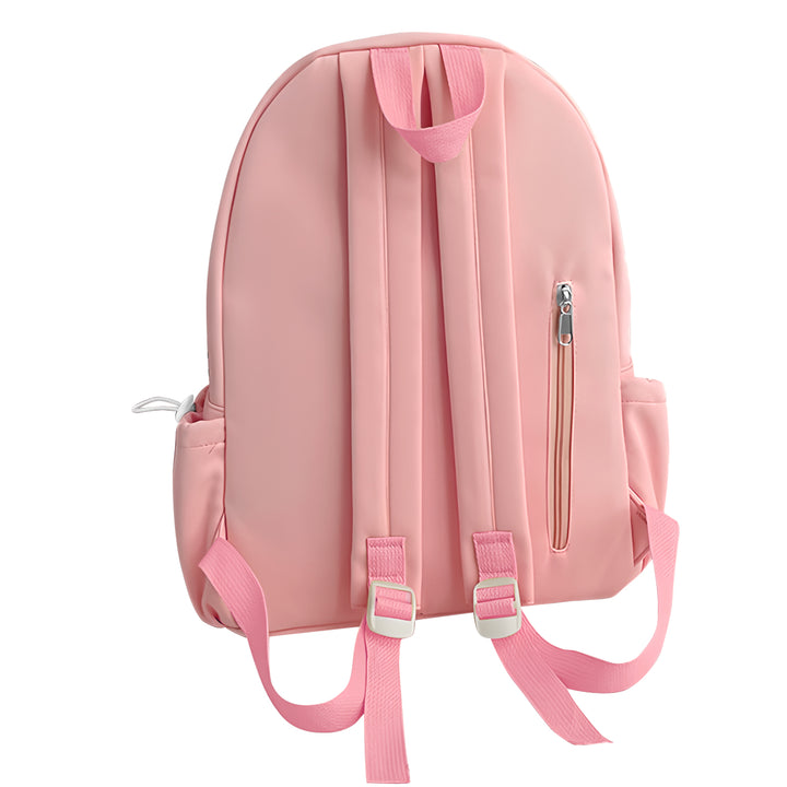 Sac à dos Enfant avec étoile Peluche, Personnalisable avec 1 Prénom et Choix de Couleur du Nom