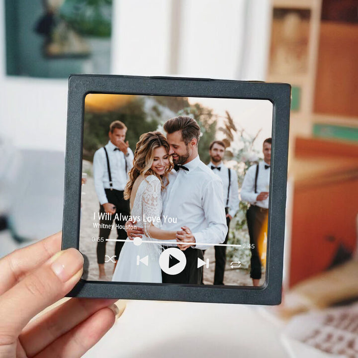 Aimant de FRIGO musical personnalisé avec image personnalisée