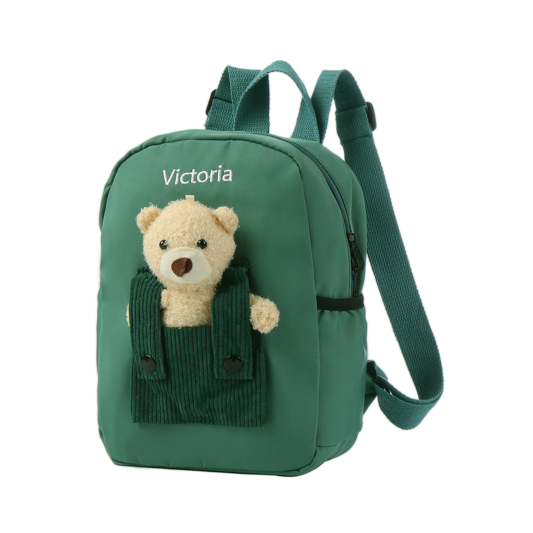 Cartable Sac à Dos Nounours pour Enfant 1 Prénom Personnalisé Sac maternelle