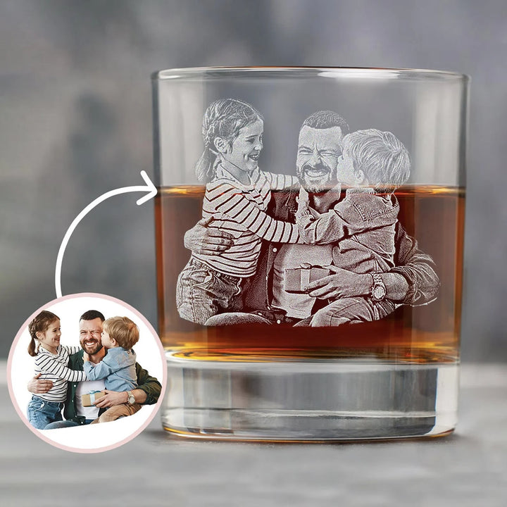Verre à whisky personnalisé pour la fête des pères