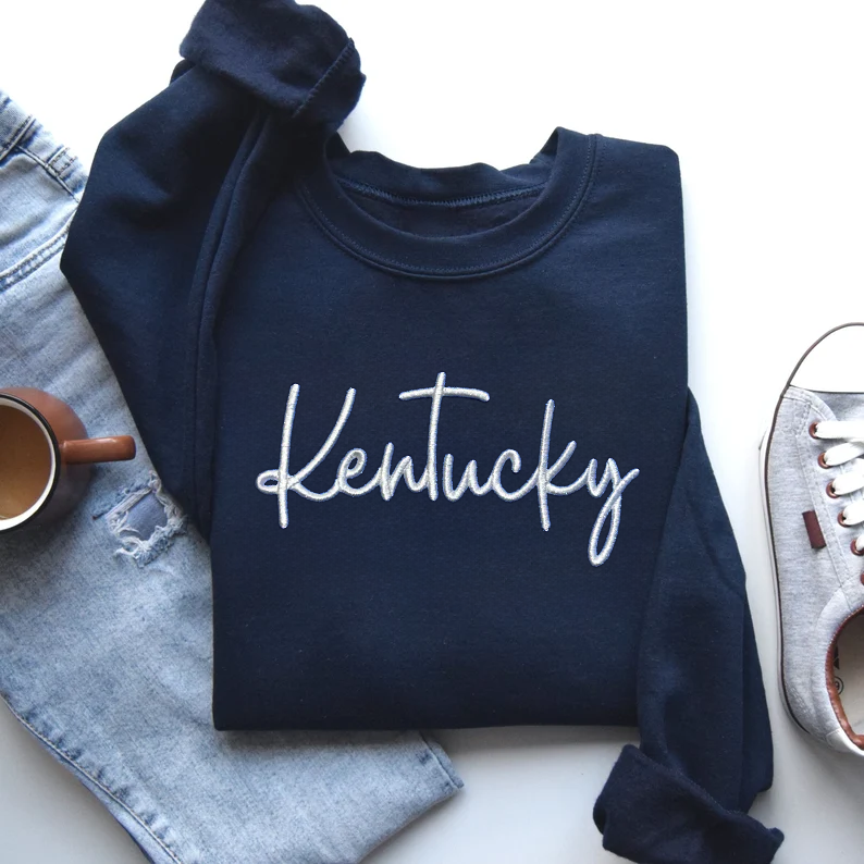 Sweat-shirt personnalisé avec broderie bouffante 3D