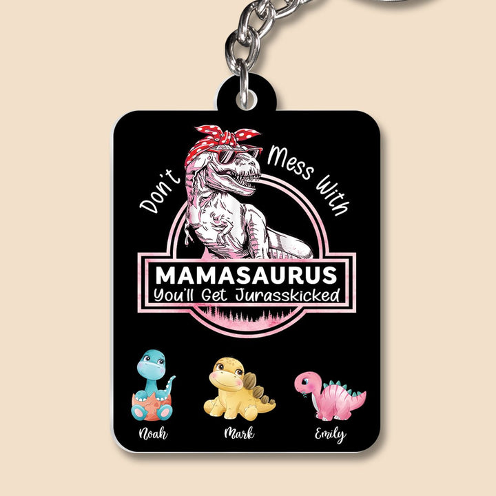 Porte-clés acrylique personnalisé - Cadeau pour maman