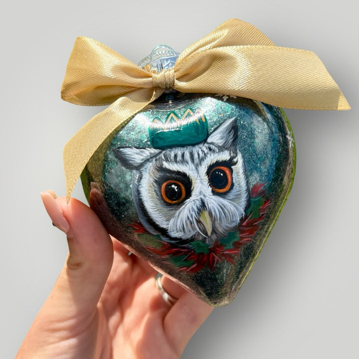 50 % de réduction sur les boules de Noël avec portraits d'animaux