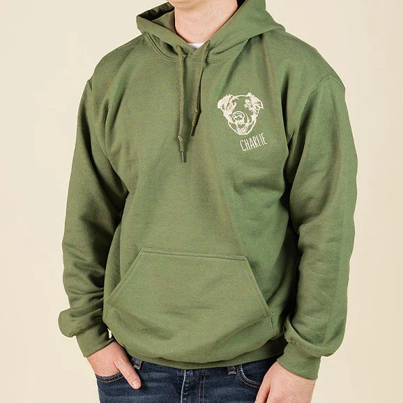Sweats à capuche, t-shirts et sweatshirts personnalisés avec visage d'animal brodé，pour chats