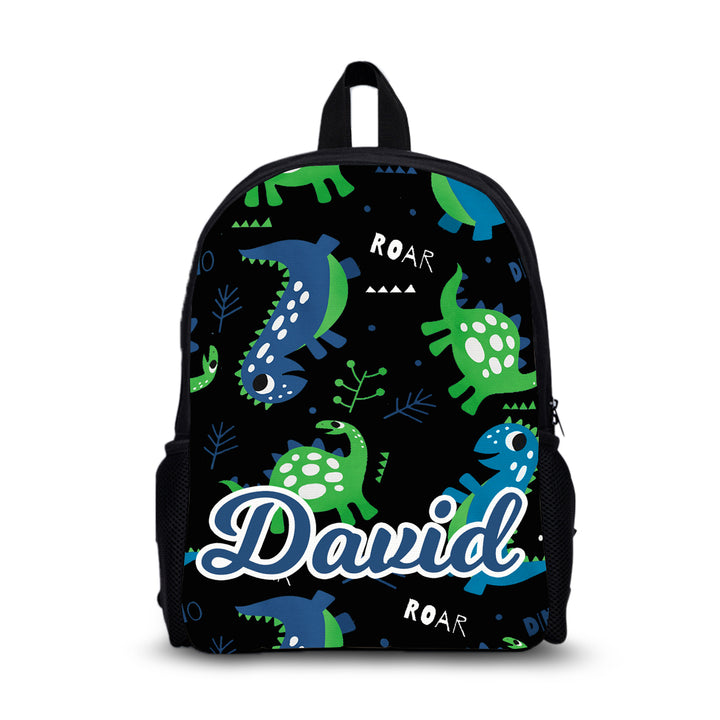 Sac à Dos Dinosaure pour Enfant 1 Prénom Personnalisé Cartable Sac maternelle