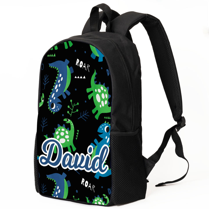 Sac à Dos Dinosaure pour Enfant 1 Prénom Personnalisé Cartable Sac maternelle