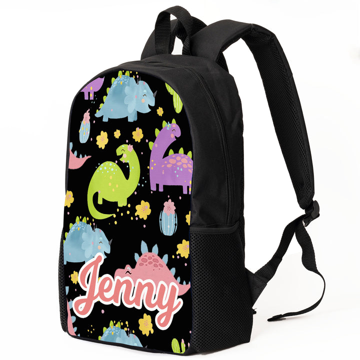 Sac à Dos Dinosaure pour Enfant 1 Prénom Personnalisé Cartable Sac maternelle
